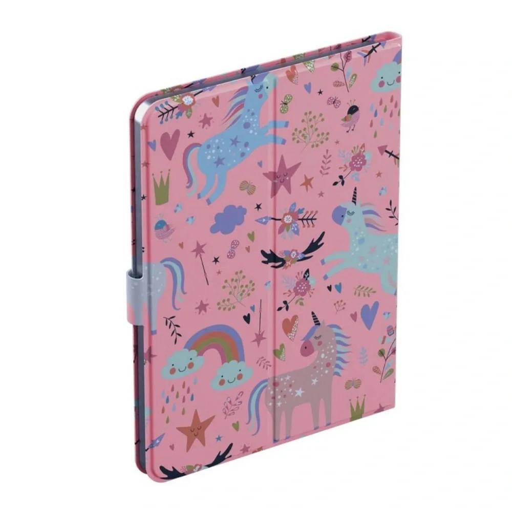Kids Universal Tablet Case Pink Unicorns Brand New